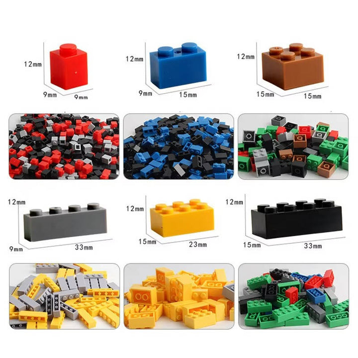Kids Building Blocks Set Classic Bricks Stem Educational Toy