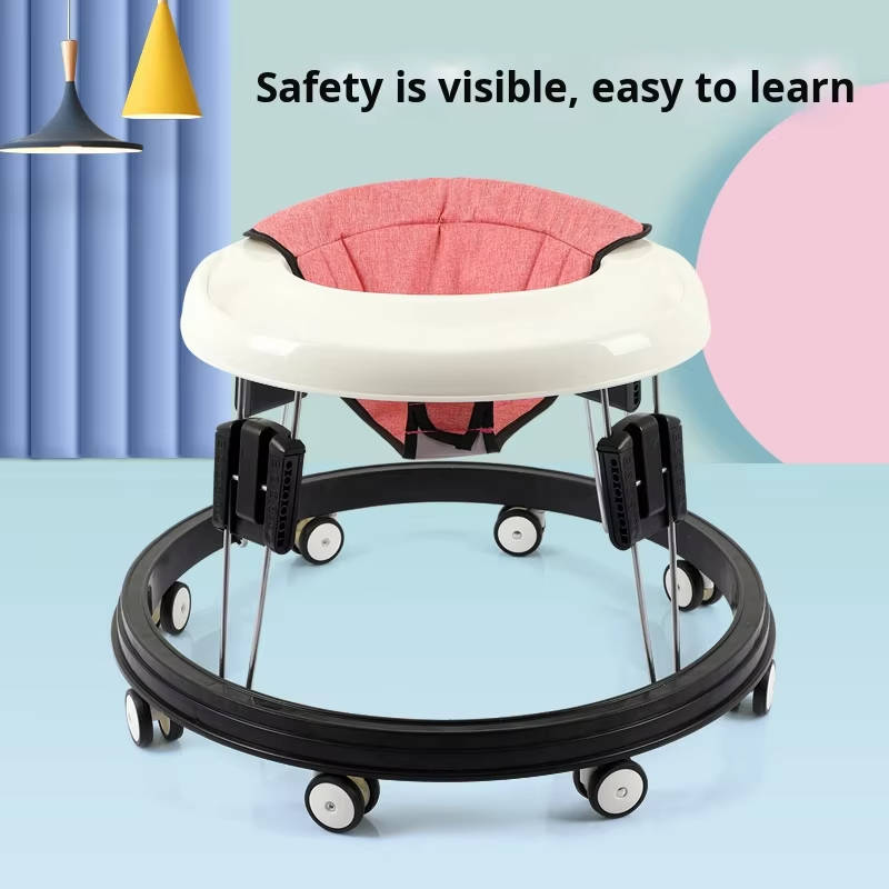 Baby Walker with Anti-Rollover Safety Feature
