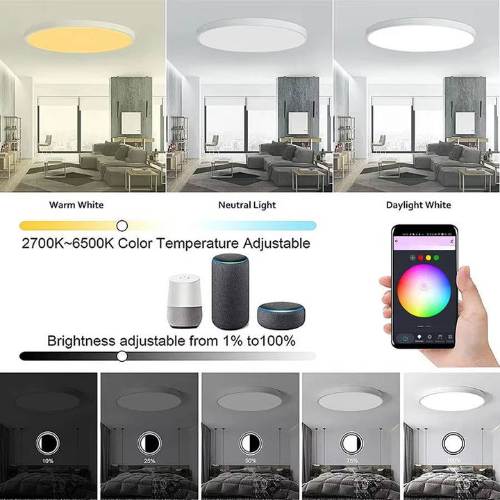 Wireless Smart Ceiling WiFi Bluetooth