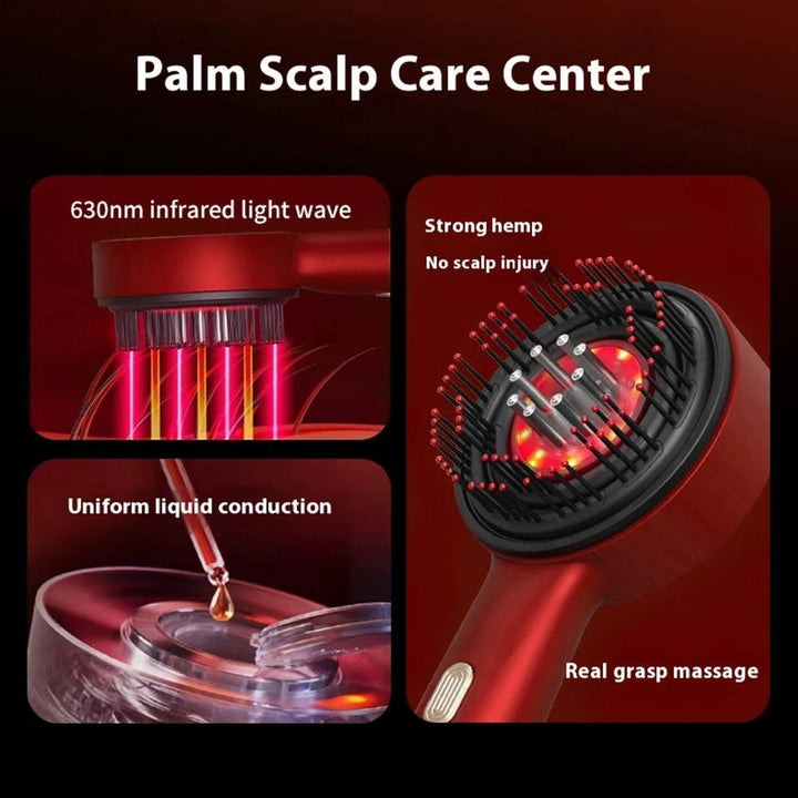 Scalp Massager Brush for Hair Growth Stimulation