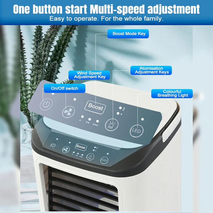 Portable Mini Air Conditioner Compact Lightweight