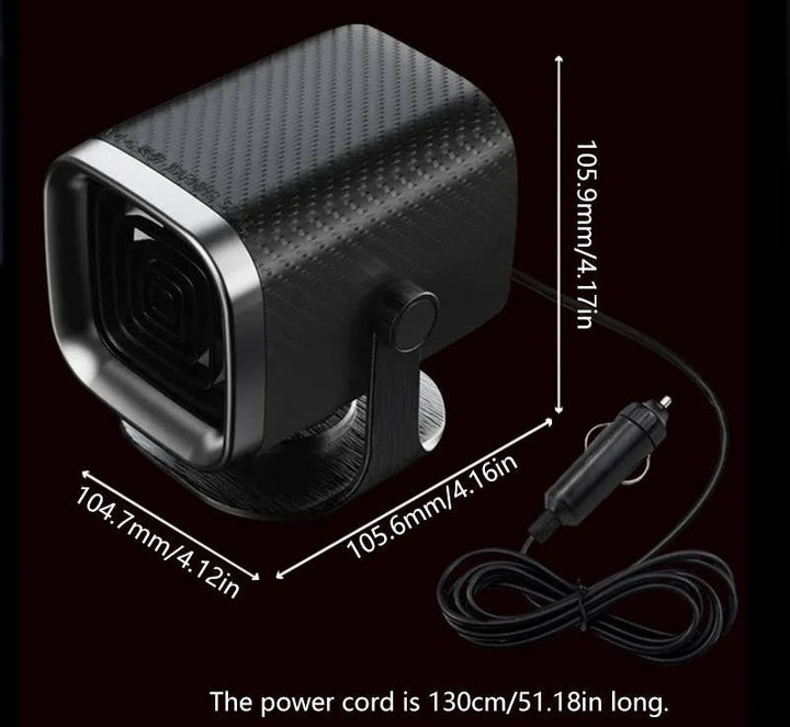 Portable Car Heater Ceramic Fan Fast Heating Defroster 12V 24V
