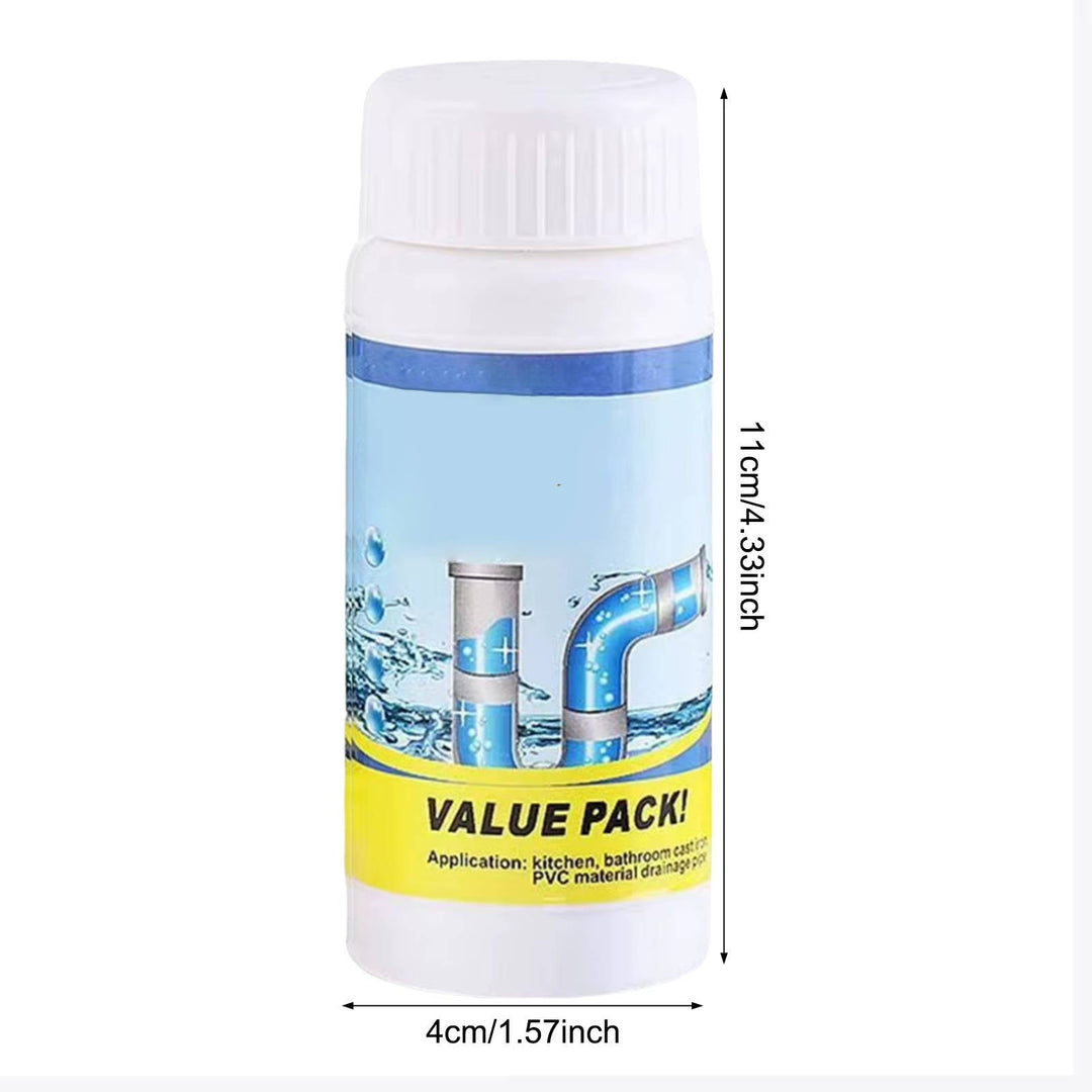 Drain Cleaner with Fast-Acting Foam Formula for Kitchen and Bathroom
