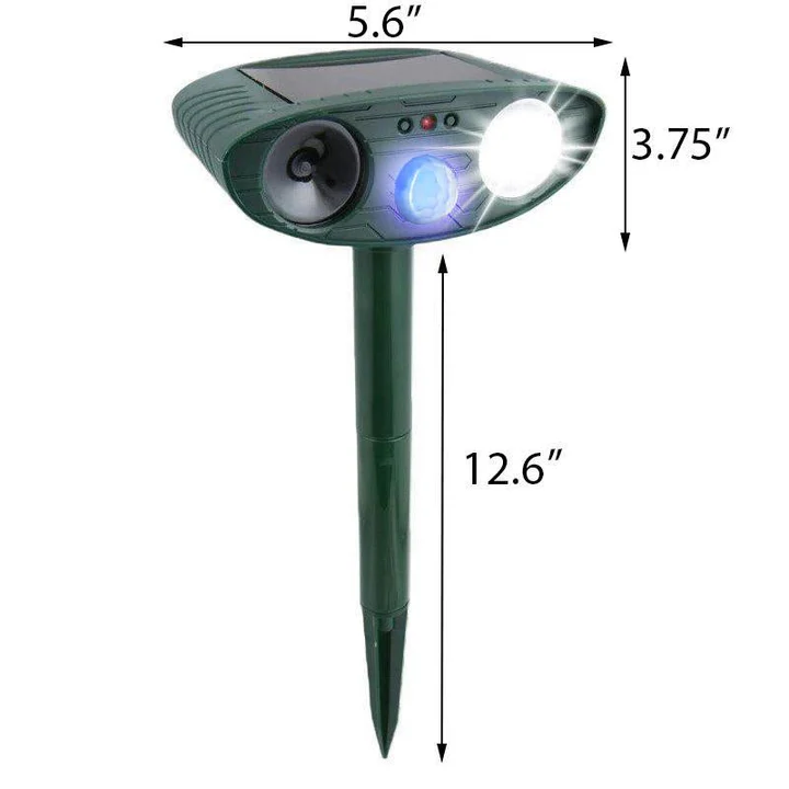 Ultrasonic Pest Repeller for Rabbits Outdoor Use