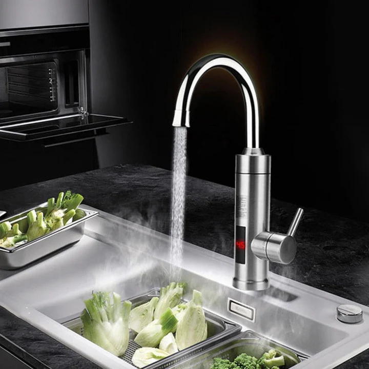 Electric Kitchen Faucet and Cold Temperature Control