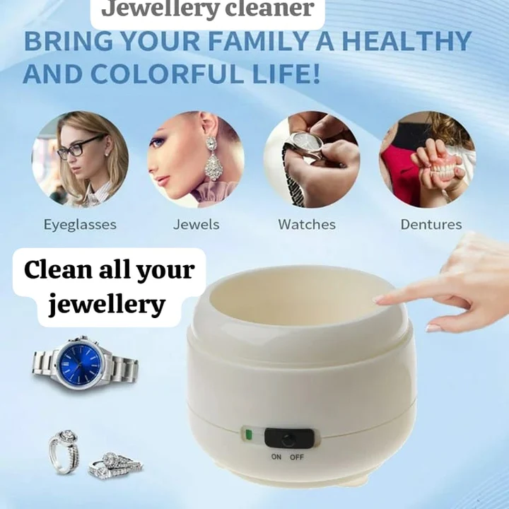 Ultrasonic Jewelry Cleaner Professional Device