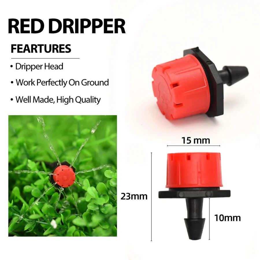 Automatic Timer Drip Irrigation System with Water-Saving Feature