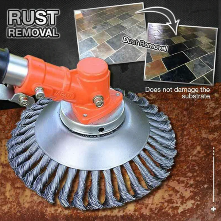 Garden Weed Brush Trimmer Carbon Steel Durable