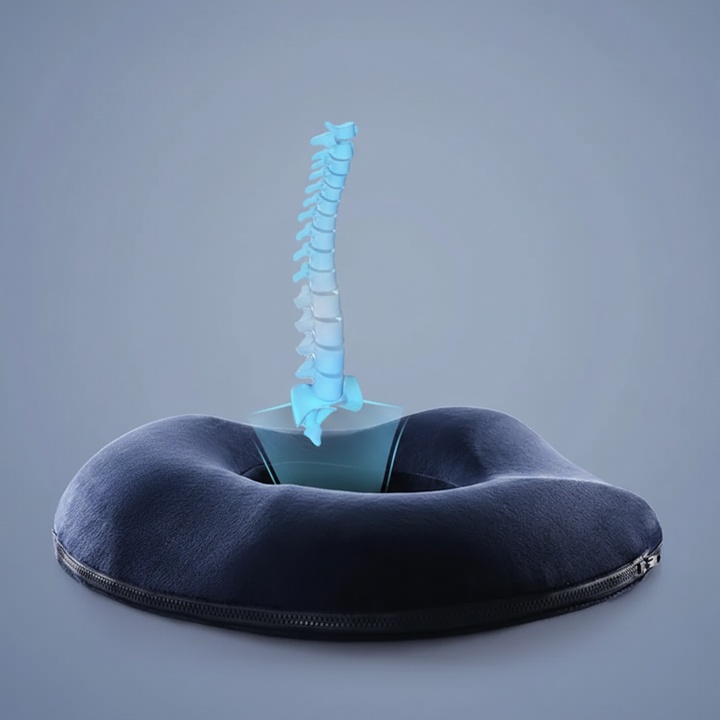 Pain Relief Cushion for Hemorrhoids and Coccyx Support
