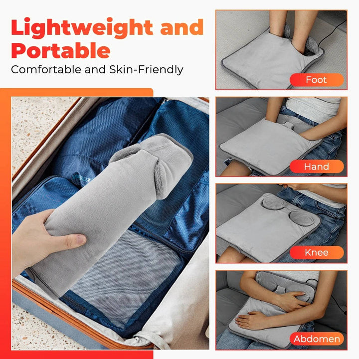 Electric Foot Heating Pad Underdesk Adjustable Temperature