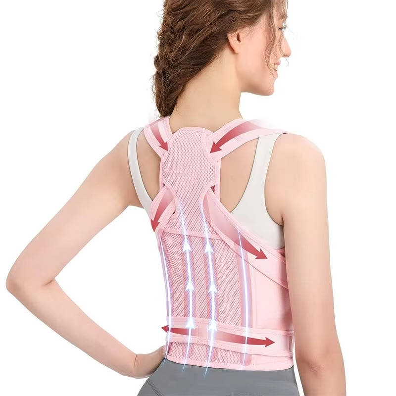 Posture Corrector Brace Full Back Support Adjustable Fit