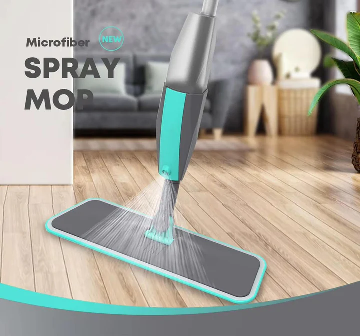 Microfiber Spray Mop with Adjustable Handle for Hard Floors