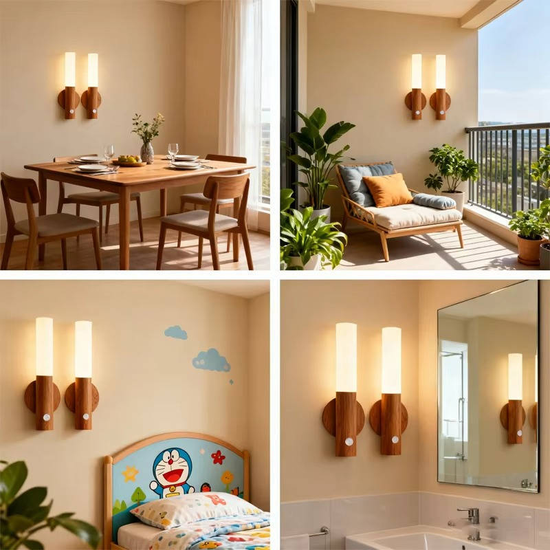 LED Night Lamp with Motion Sensor for Wardrobe and Bedside Use