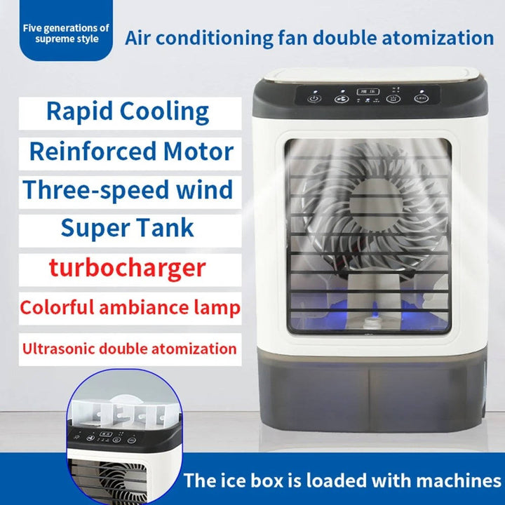 Portable Air Conditioner Evaporative Cooler Rapid Cooling Speed
