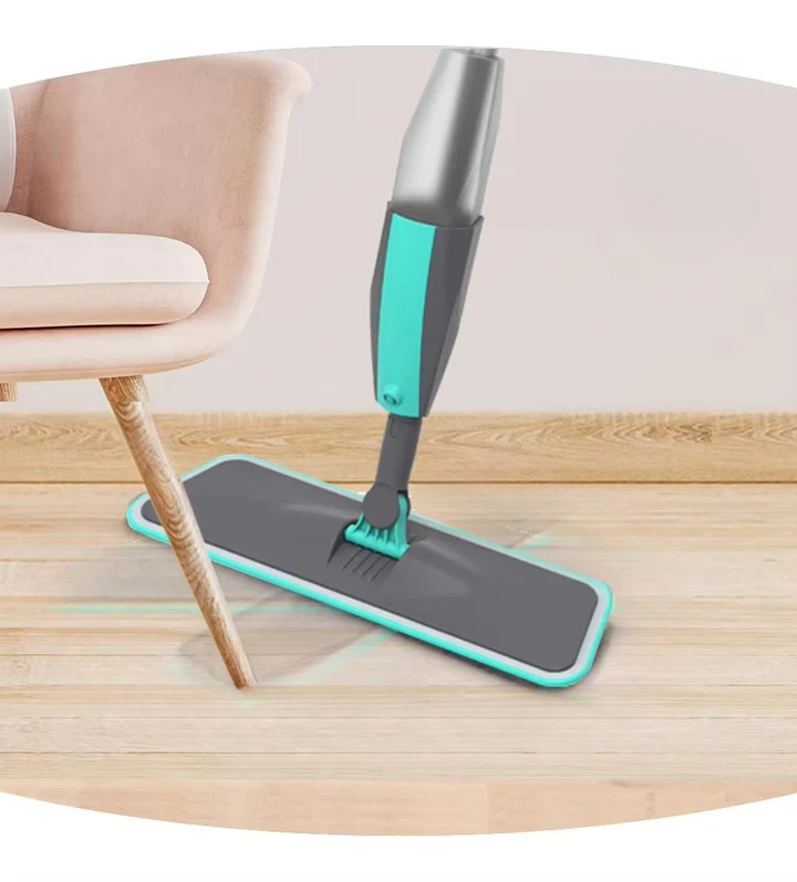 Microfiber Spray Mop with Adjustable Handle for Hard Floors