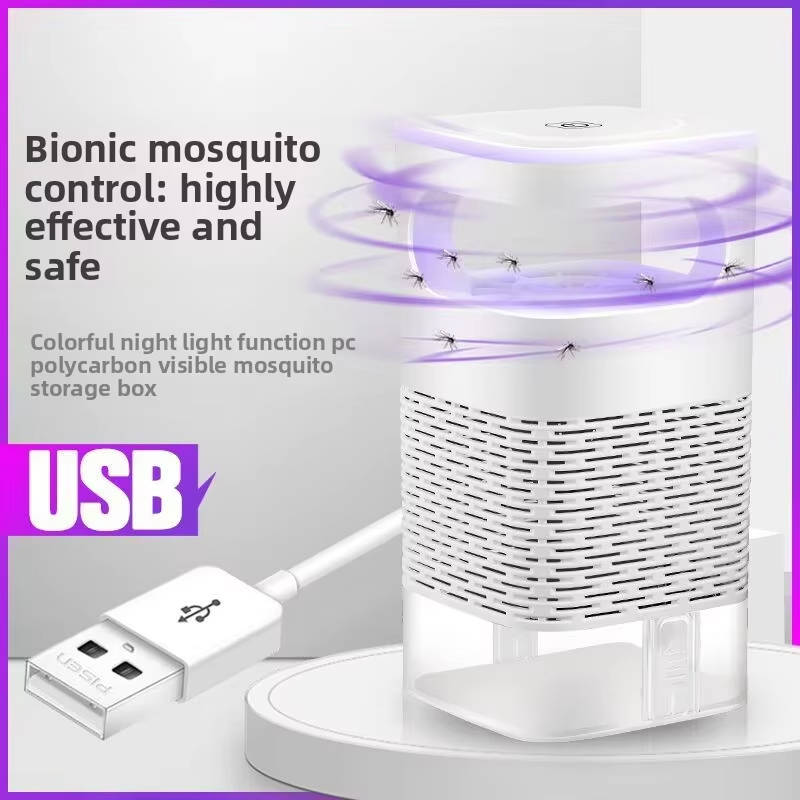 Indoor UV Mosquito Trap Zapper with Auto Suction Bug Catcher