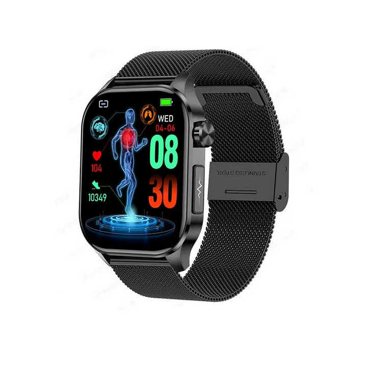 Unisex Smartwatch with Health Monitoring and Wellness Management - Lenila
