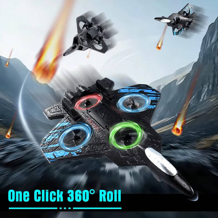 Kids RC Jet Plane Toy Foam Durable High Speed Remote Control