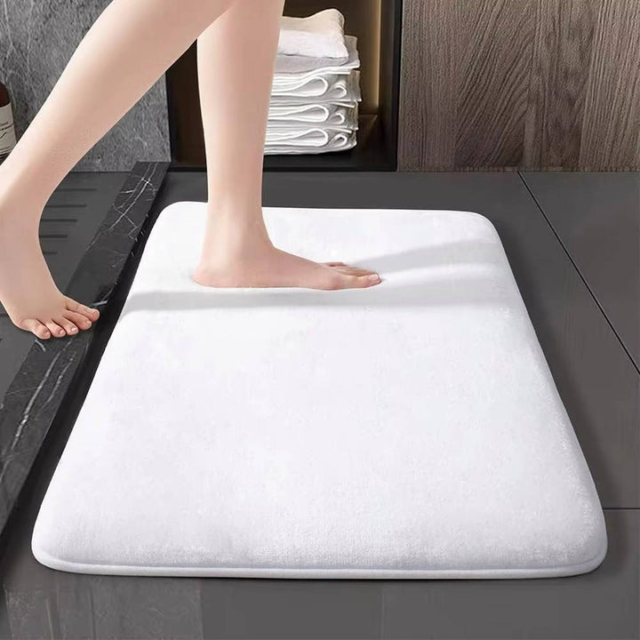Absorbent Bath Floor Mat Soft Plush