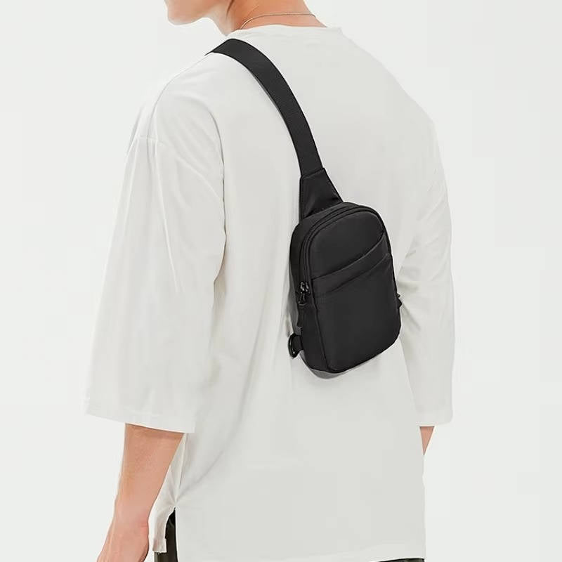 Mens Crossbody Sling Bag Lightweight Small Shoulder Bag