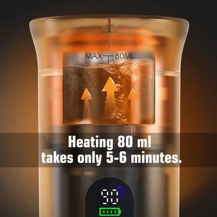 Portable Coffee Machine Compact Espresso Maker for Home and Car