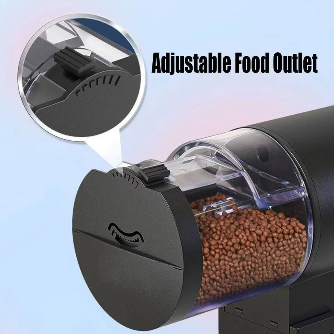 Automatic Programmable Aquarium Fish Feeder with Timer 3.5oz Capacity