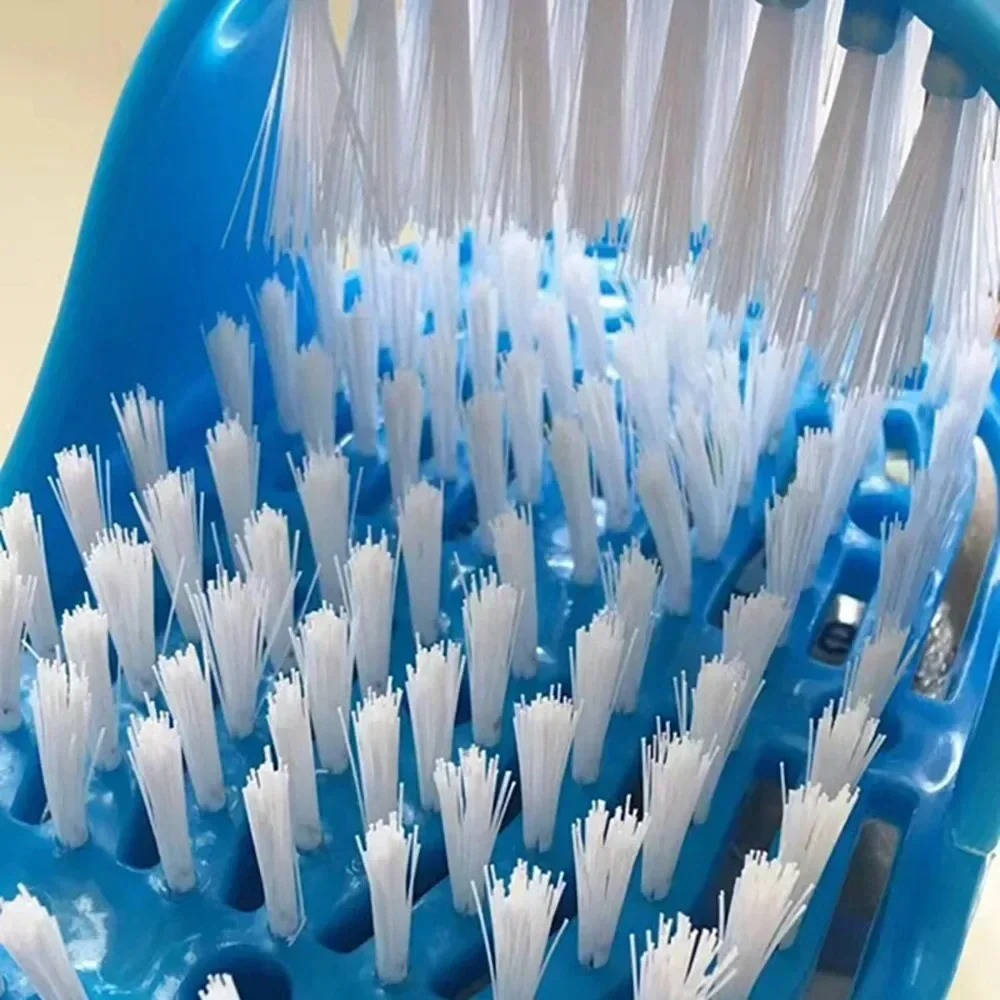 Foot Scrubber Slipper with Massage Bristles Dead Skin Remover
