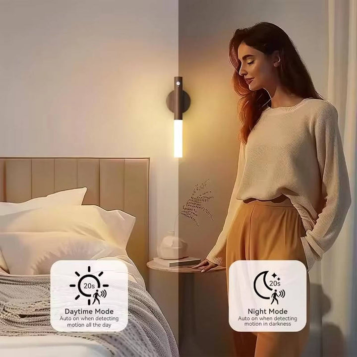 LED Night Lamp with Motion Sensor for Wardrobe and Bedside Use
