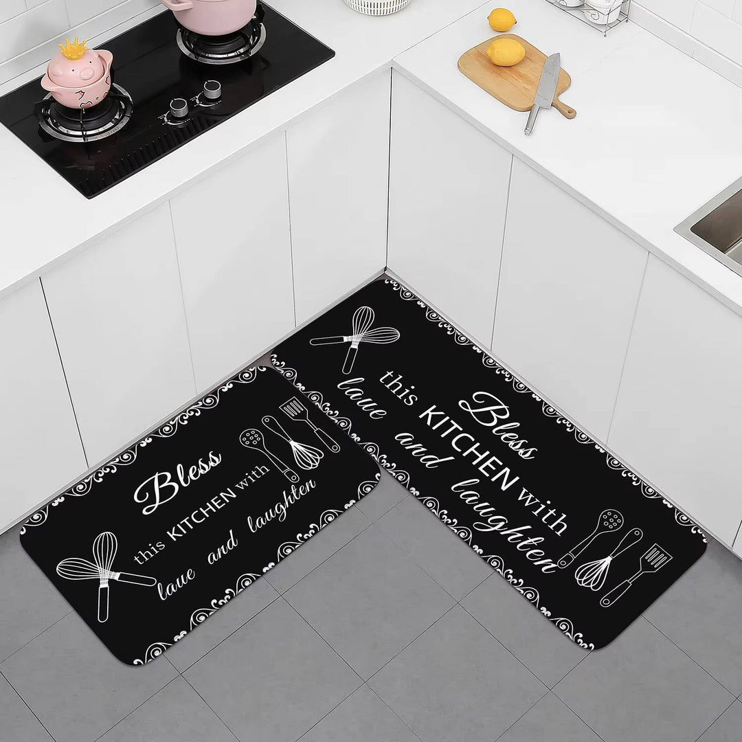 Multi-Purpose Absorbent Sponge Mat for Kitchen and Bathroom