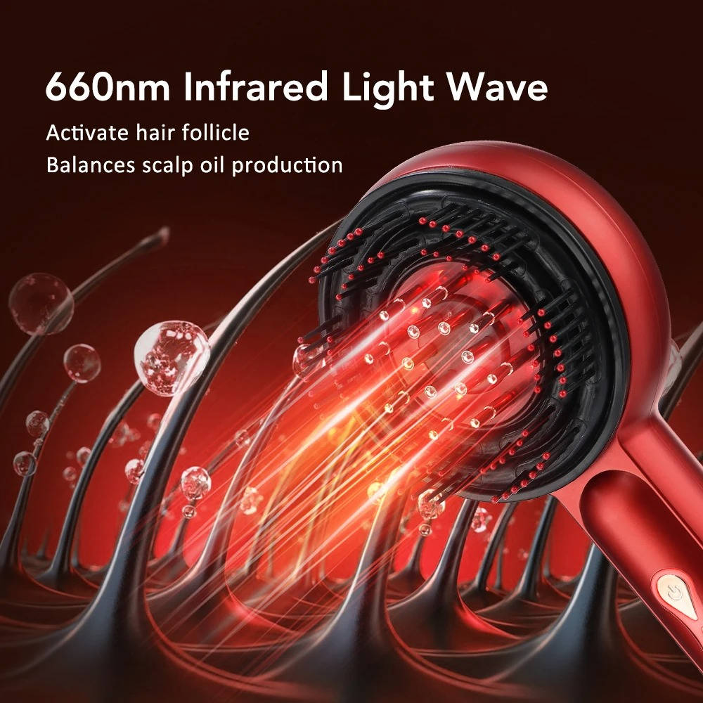 Scalp Massager Brush for Hair Growth Stimulation