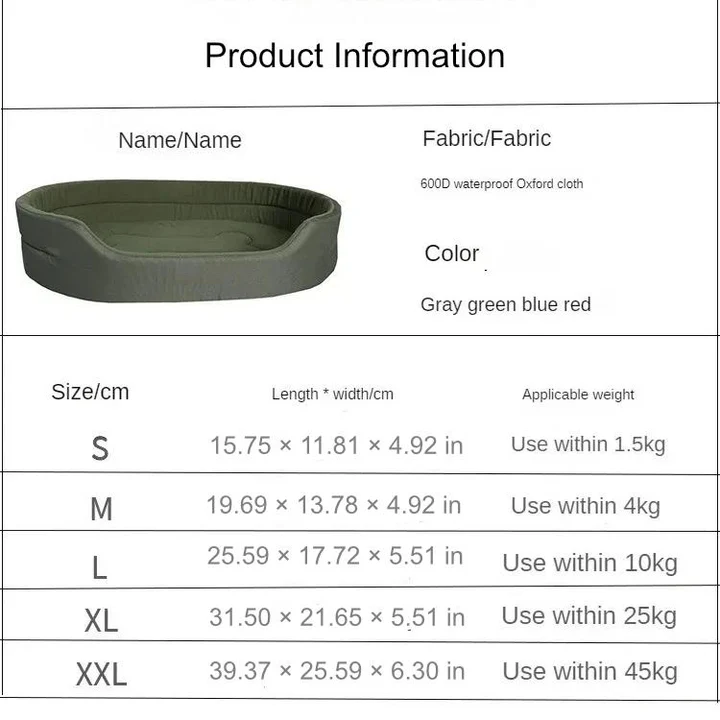 Eco-Friendly Pet Bed Durable Comfortable