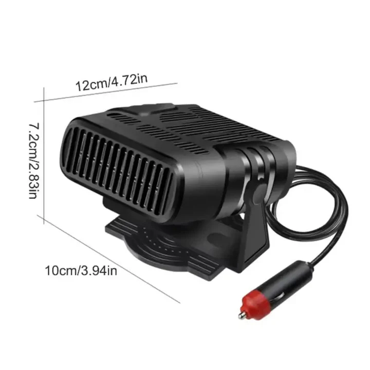 Portable Car Heater and Cooler 12V Compact Design