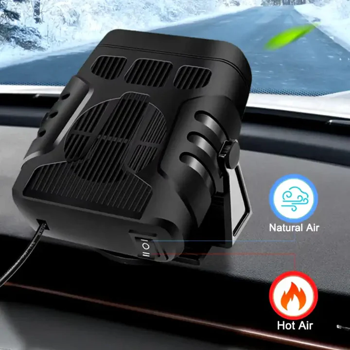 Portable Car Heater and Cooler 12V Compact Design
