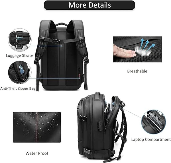 Vacuum Compression Backpack Durable Lightweight