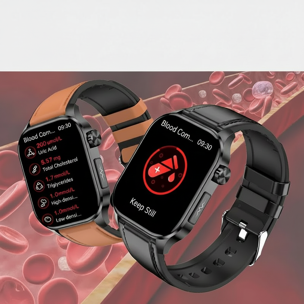 Smartwatch with Health Monitoring and Wellness Management