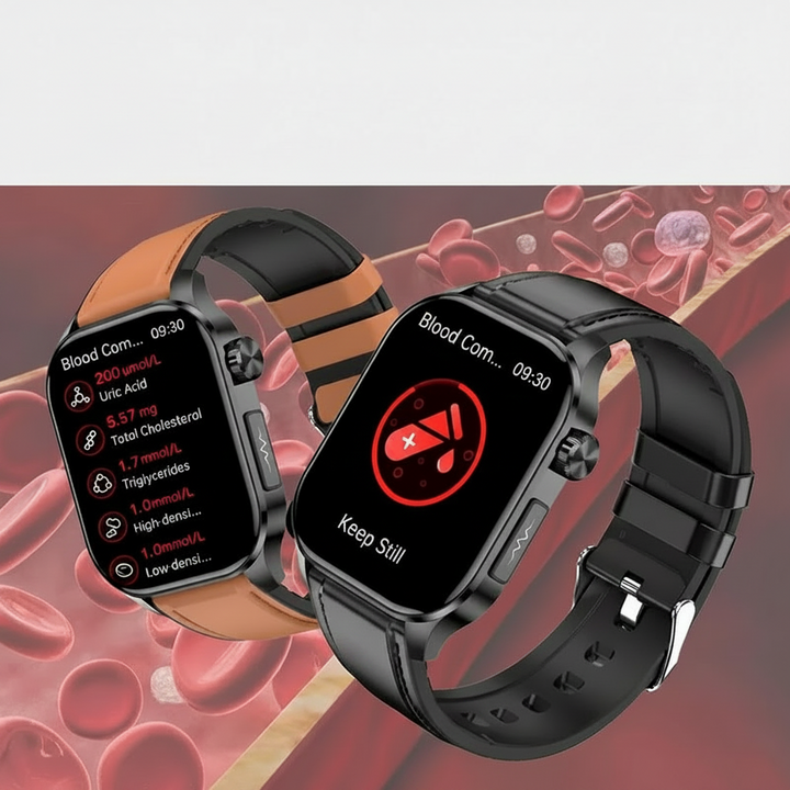 Smartwatch with Health Monitoring and Wellness Management