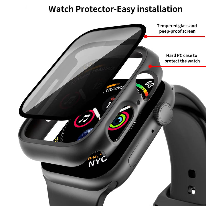 Privacy Screen Protector for Apple Watch with Anti-Peep Feature