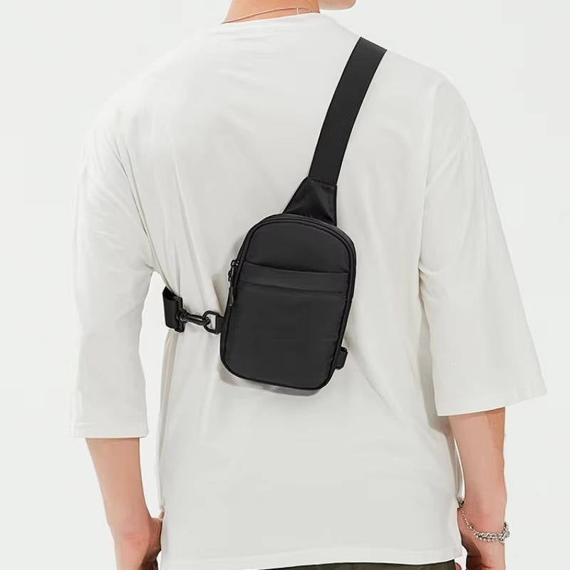 Mens Crossbody Sling Bag Lightweight Small Shoulder Bag