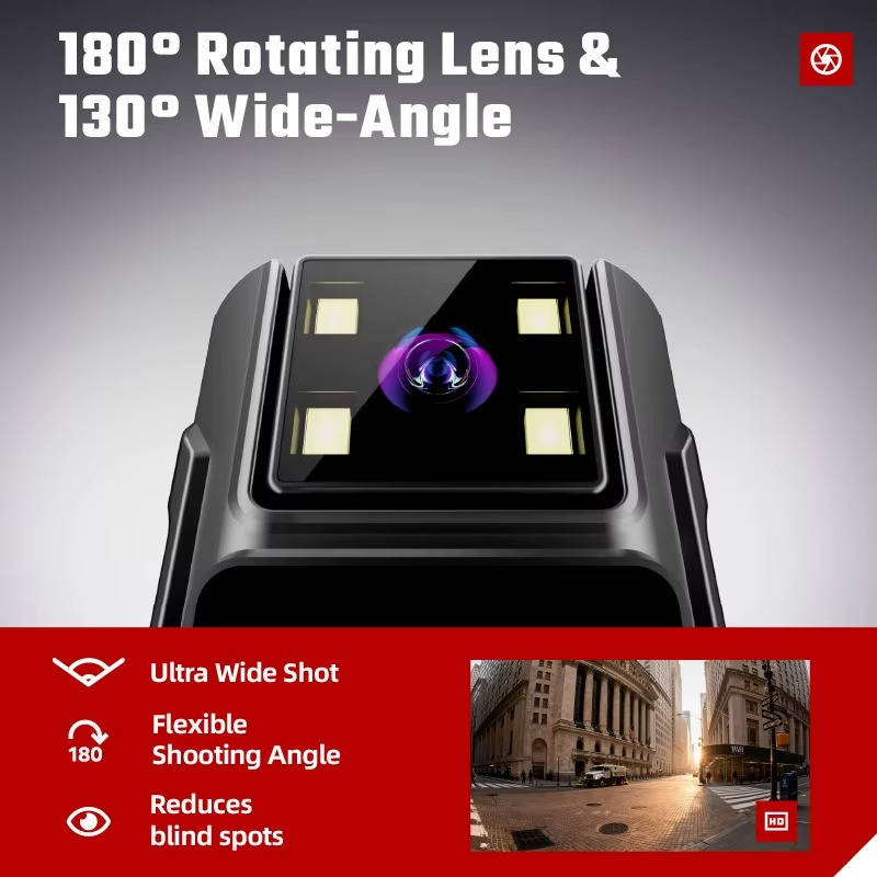 Compact Body Camera Portable Wearable Video Recorder Night Vision