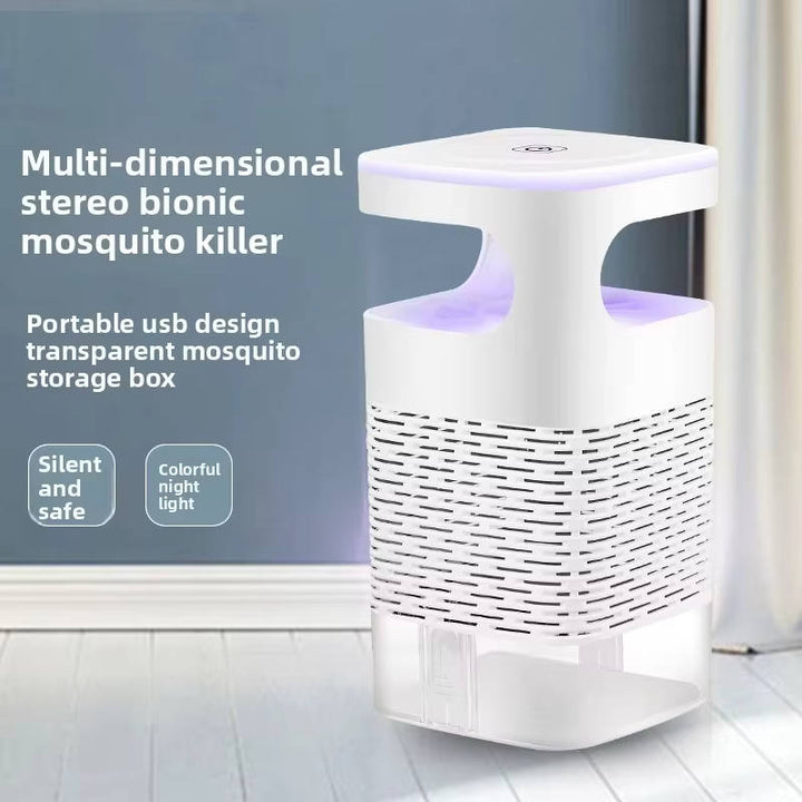 Indoor UV Mosquito Trap Zapper with Auto Suction Bug Catcher
