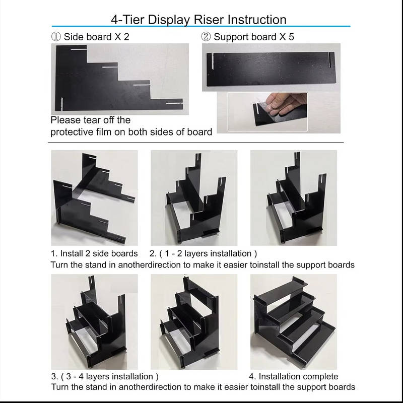 Perfume Display Stand Organizer Tiered Shelf for Vanity Countertop