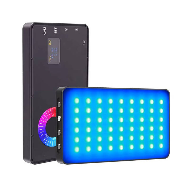 Portable USB Rechargeable RGB Camera with Color Changing Modes for