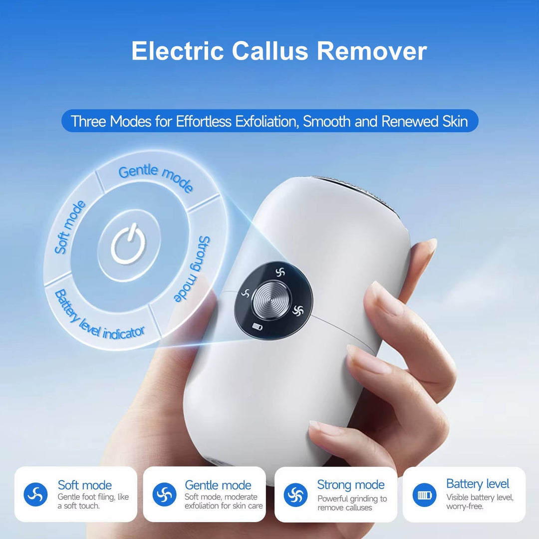 Electric Callus Remover Rechargeable Foot File Adjustable Speed