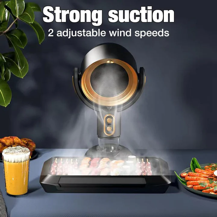 Portable Rechargeable Extractor Hood Powerful Performance