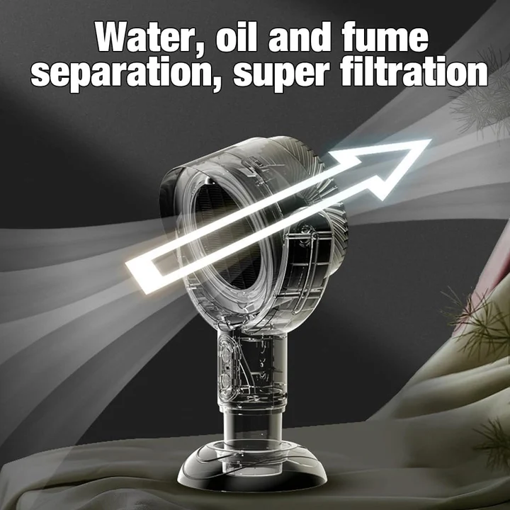 Portable Rechargeable Extractor Hood Powerful Performance