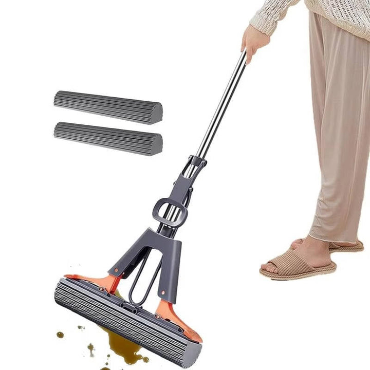 Kitchen Sponge Mop with Absorbent Head