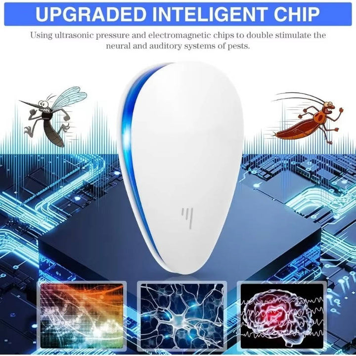 Ultrasonic Pest Deterrent Device Plug-In Electronic