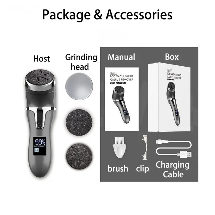 Electric Foot Callus Remover Professional Skin Exfoliator