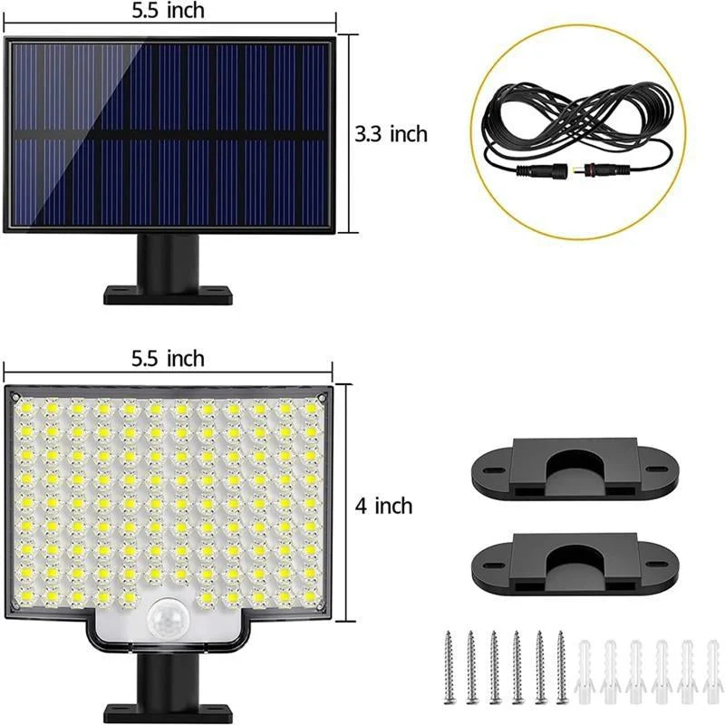 Outdoor LED Solar with Motion Sensor