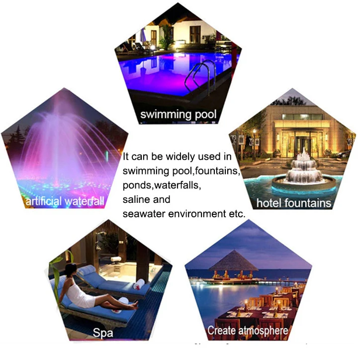 Wall-Mounted Pool LED Stainless Steel 15W